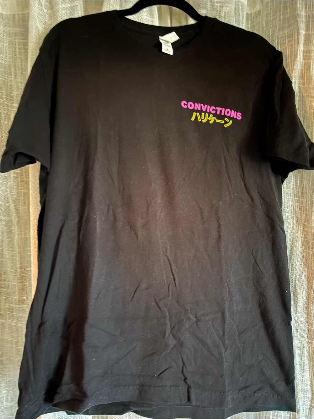 Convictions Band Tee Size L